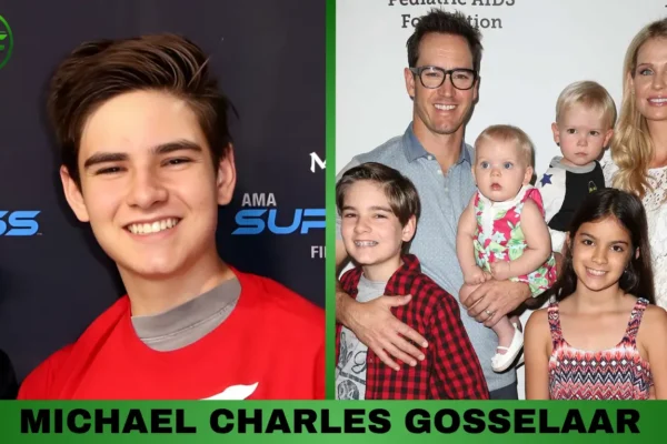 Michael Charles Gosselaar, eldest son of actor Mark-Paul Gosselaar