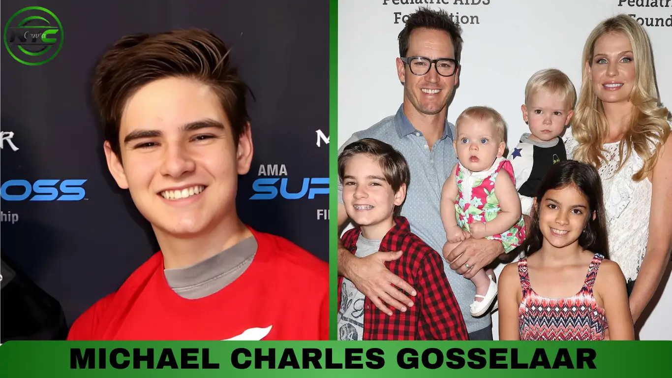 Michael Charles Gosselaar, eldest son of actor Mark-Paul Gosselaar