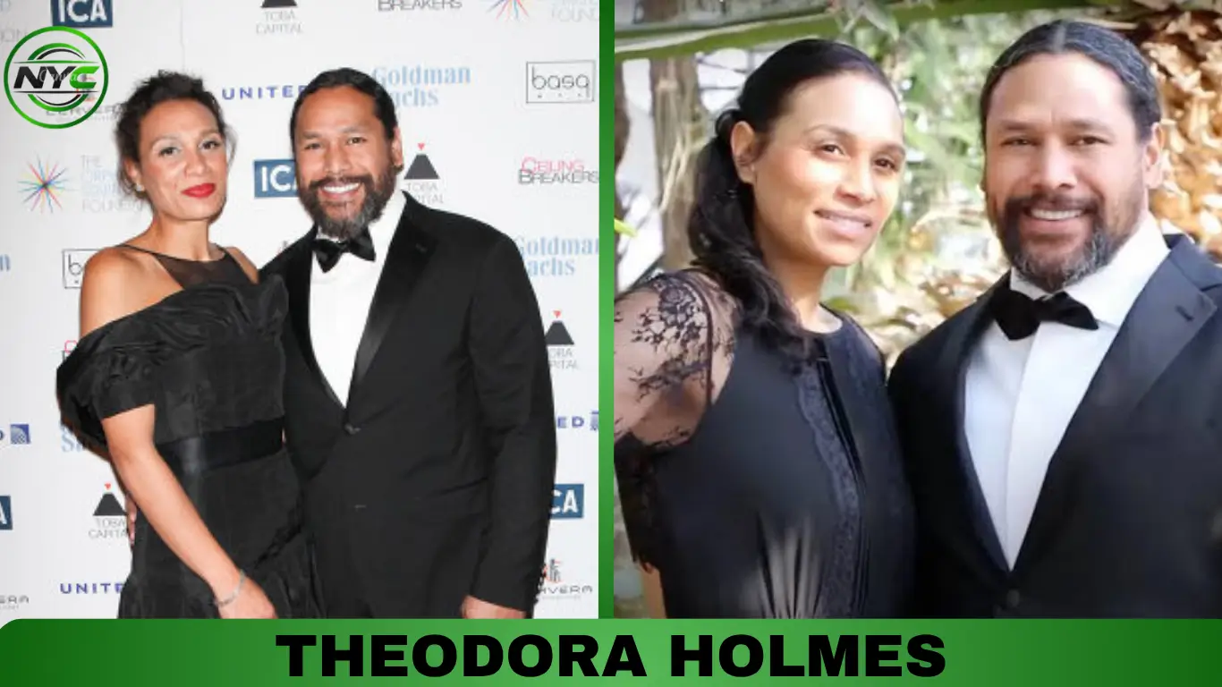 Theodora Holmes and Troy Polamalu
