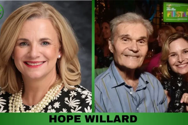 Hope Willard, daughter of comedian Fred Willard and writer Mary Lovell