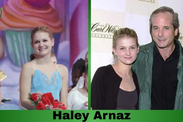 Haley Arnaz, adopted daughter of Desi Arnaz Jr. and Lucille Ball's granddaughter